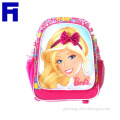 2015 New Design Polyester Kids Fashion Backpack Cartoon Pattern Campus School Bag